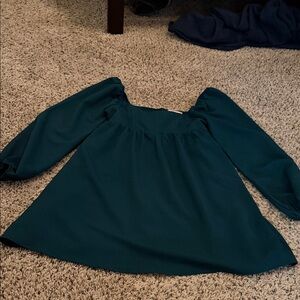 Altar'd State Teal Mini Dress